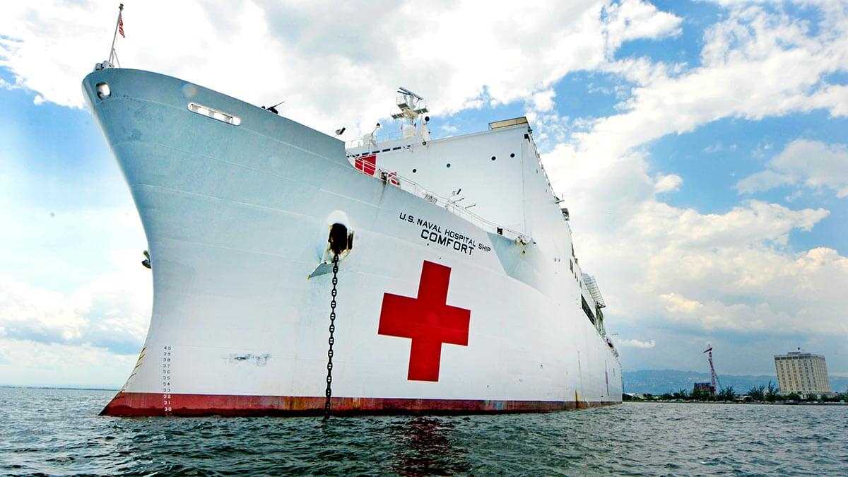 Barco hospital estadounidense visitará 11 países para atender a venezolanos