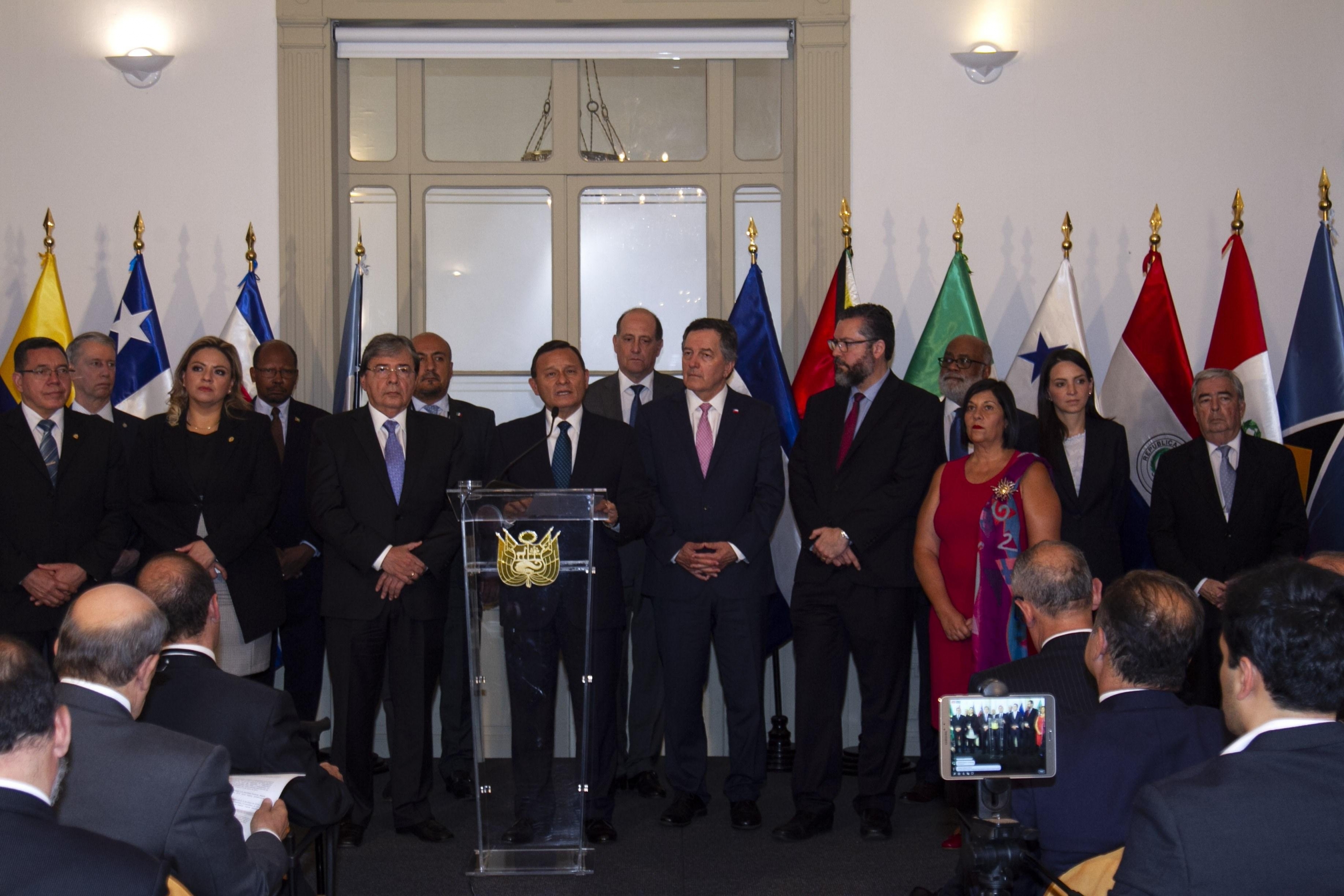 Grupo de Lima ratifica apoyo  a las designaciones hechas por Guaidó
