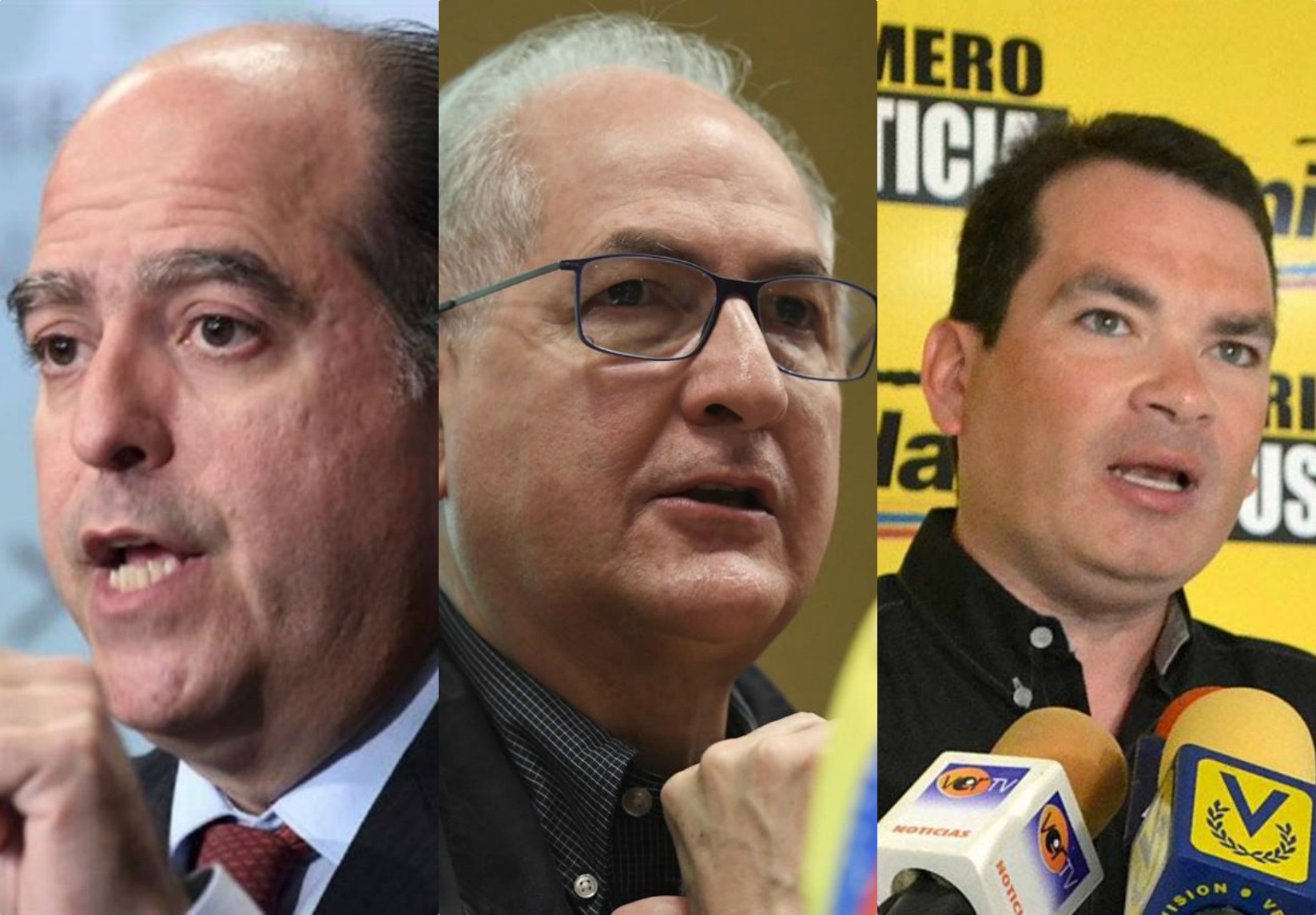 El régimen arremete contra Julio Borges, Tomás Guanipa y Antonio Ledezma
