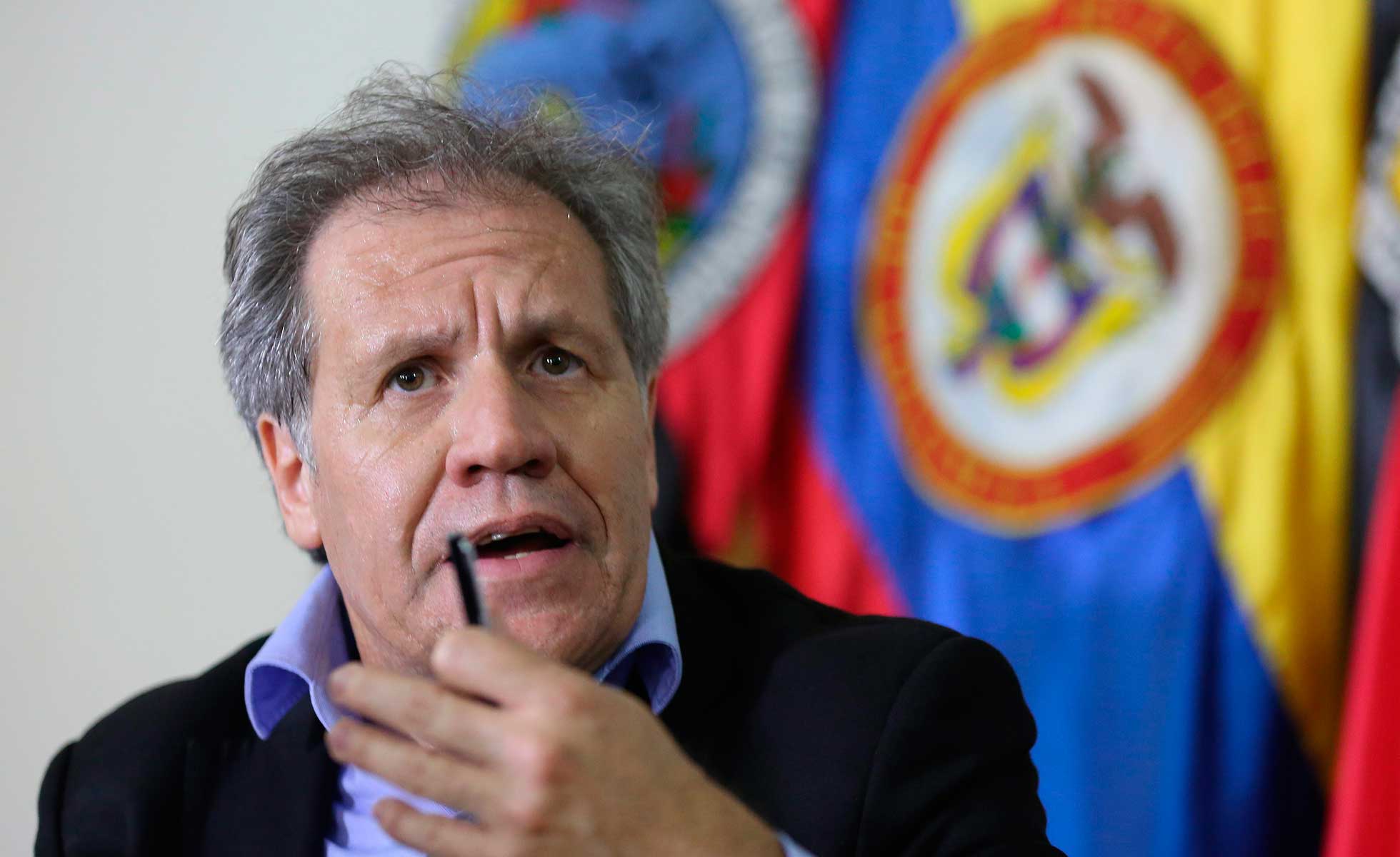 Almagro acusa al régimen de albergar a Hezbolá, el ELN y las FARC