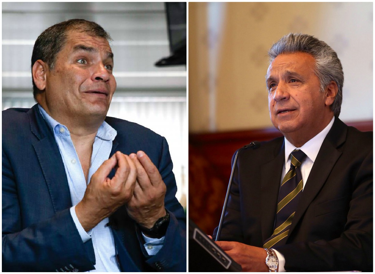 Rafael Correa carga contra Lenín Moreno: Los golpistas son ustedes