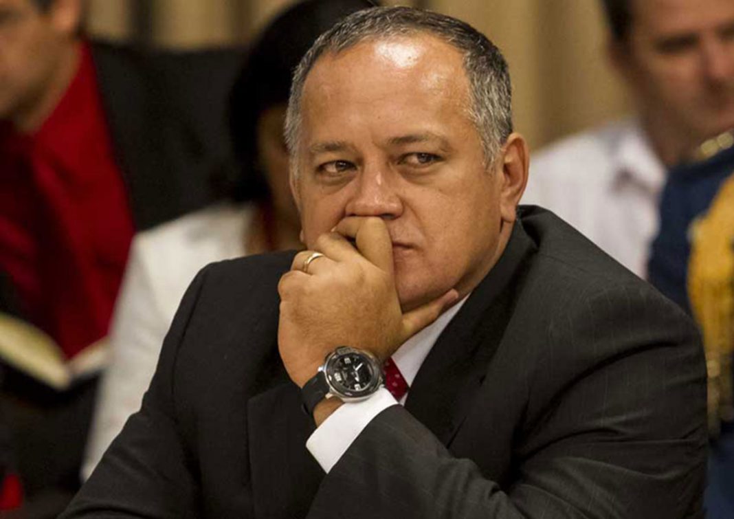Temeroso Cabello negó que el régimen este detrás de protestas en Ecuador
