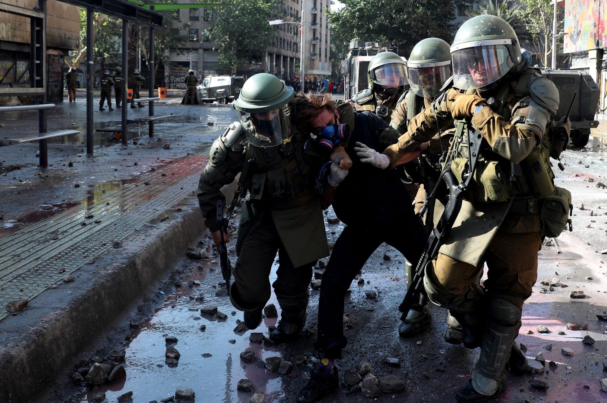 Amnistía Internacional califica de «brutal y atroz» actuación de las fuerzas de seguridad en Chile