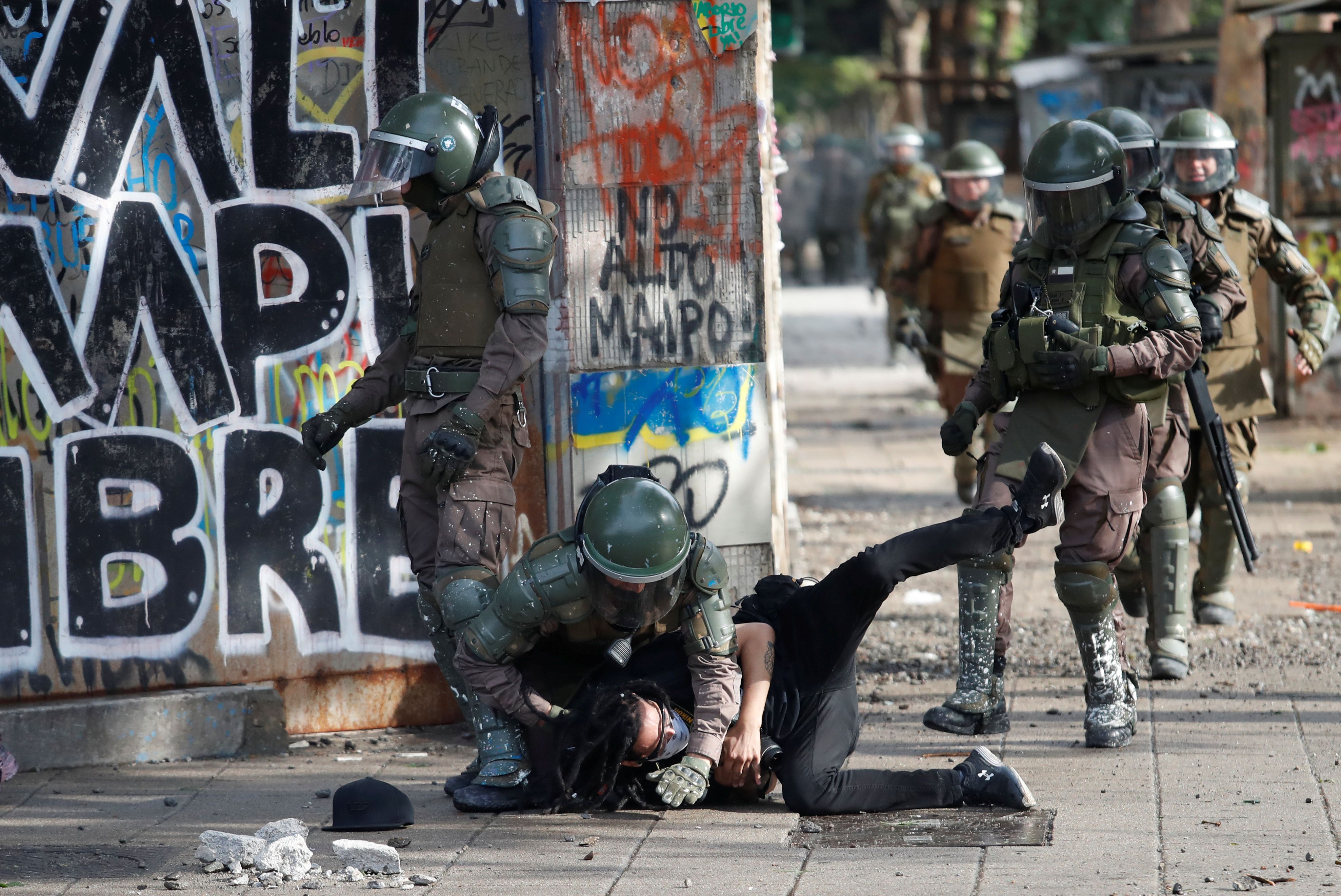 HRW hace responsable a la policía de Chile por «violaciones a los derechos humanos»