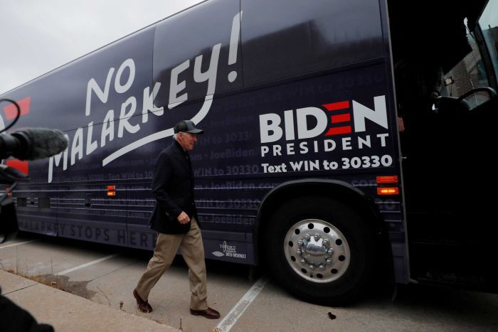 Slogan de la campaña de Joe Biden es motivo de burla para jóvenes votantes