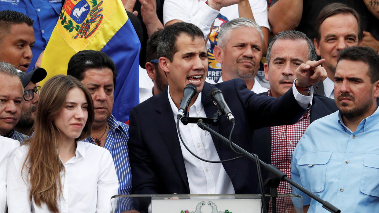 Guaidó denuncia que fuerzas de seguridad del régimen bloquean el acceso de los diputados a la AN