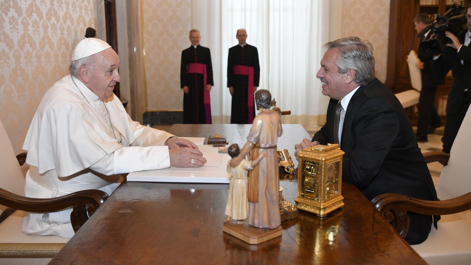 Presidente de Argentina habló de la crisis venezolana en el Vaticano