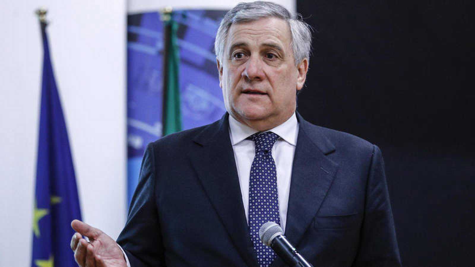 Antonio Tajani exigió al Parlamento Europeo accionar contra el régimen de Maduro  
