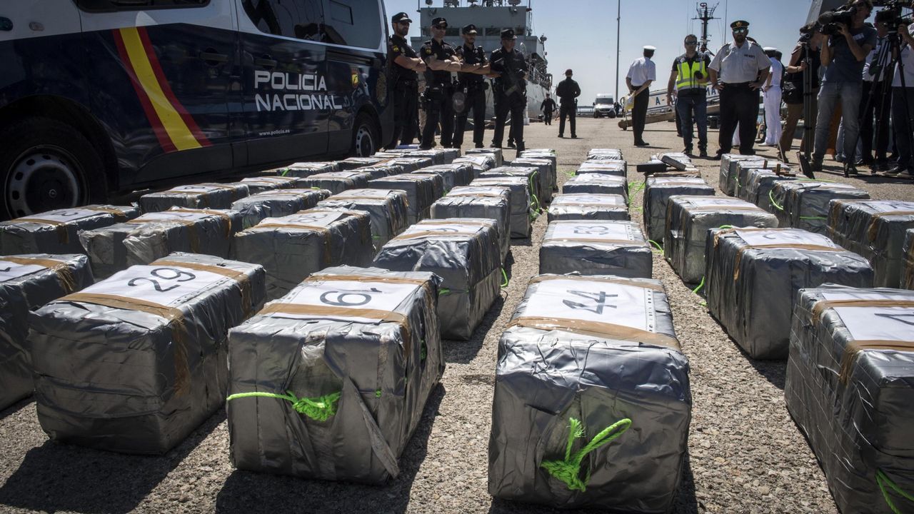 Pese al Covid-19, la cocaína inunda Europa, pero llega desde Brasil