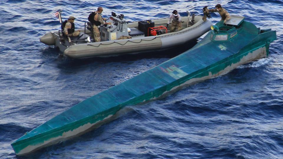 EE.UU. capturó tres narco-submarinos de las FARC con más de 4 toneladas de cocaína