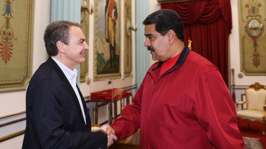Rodríguez Zapatero responde a críticas de Juan Guaidó poniendo a Maduro como víctima