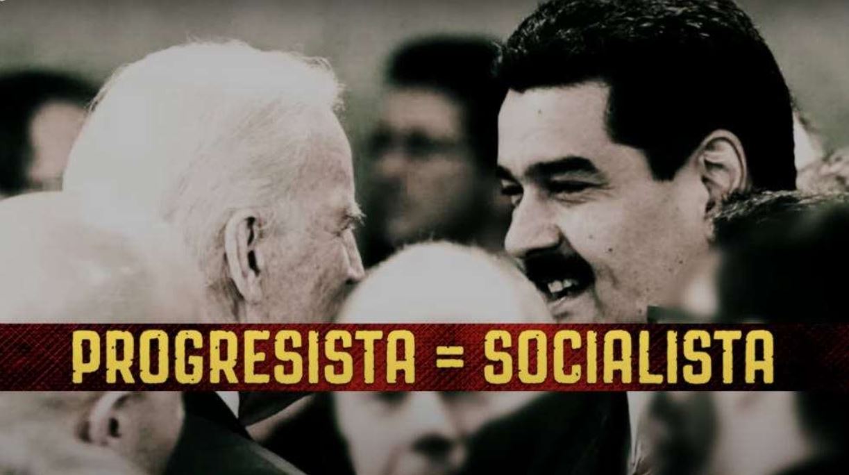 Campaña electoral de Trump tilda de socialista a Joe Biden y lo compara con con Nicolás Maduro (Video)