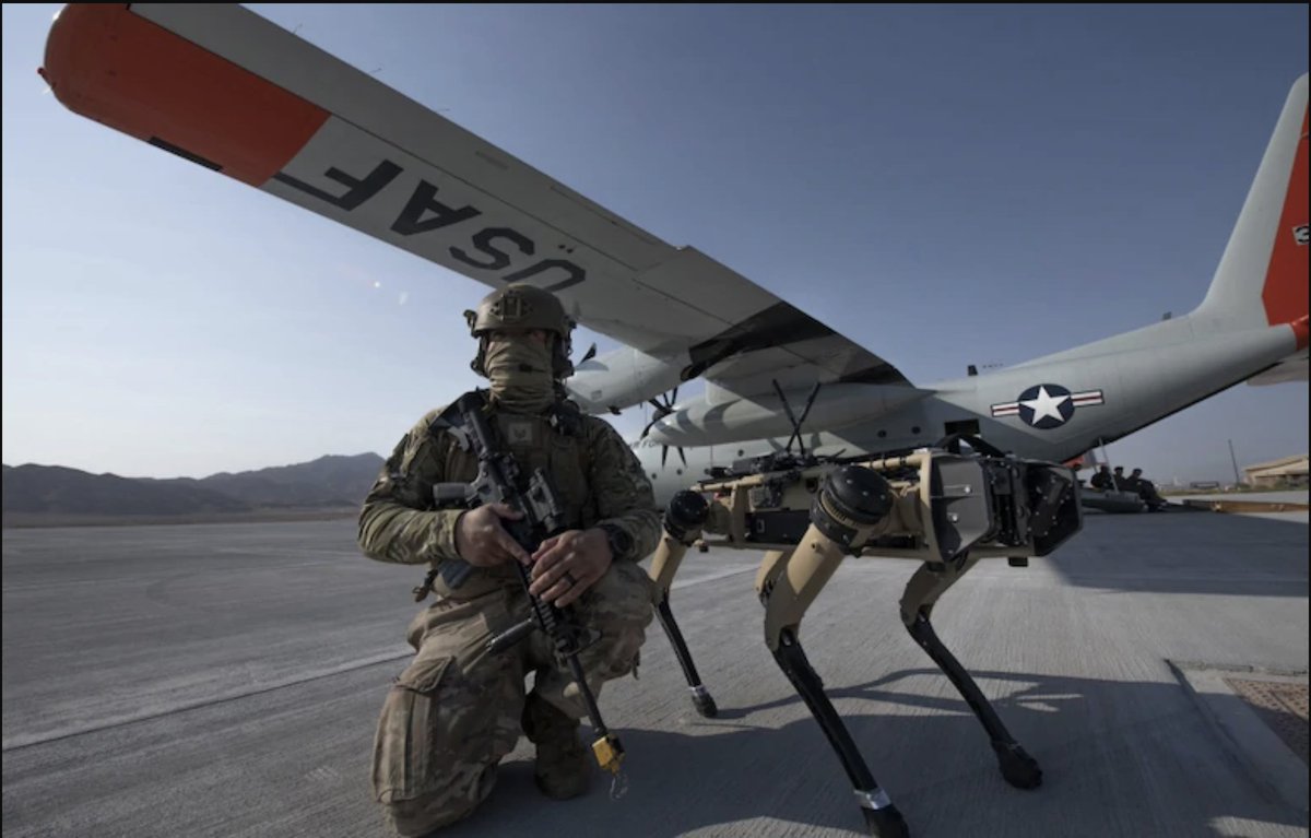 Estos son los nuevos «perros robots» de la Fuerza Aérea de EEUU
