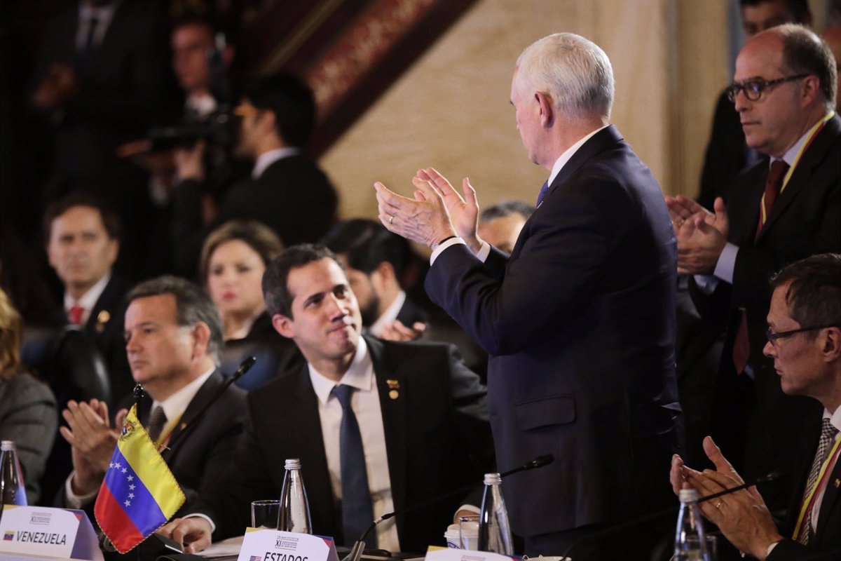 Revelan detalles de la conversación entre Juan Guaidó y Mike Pence