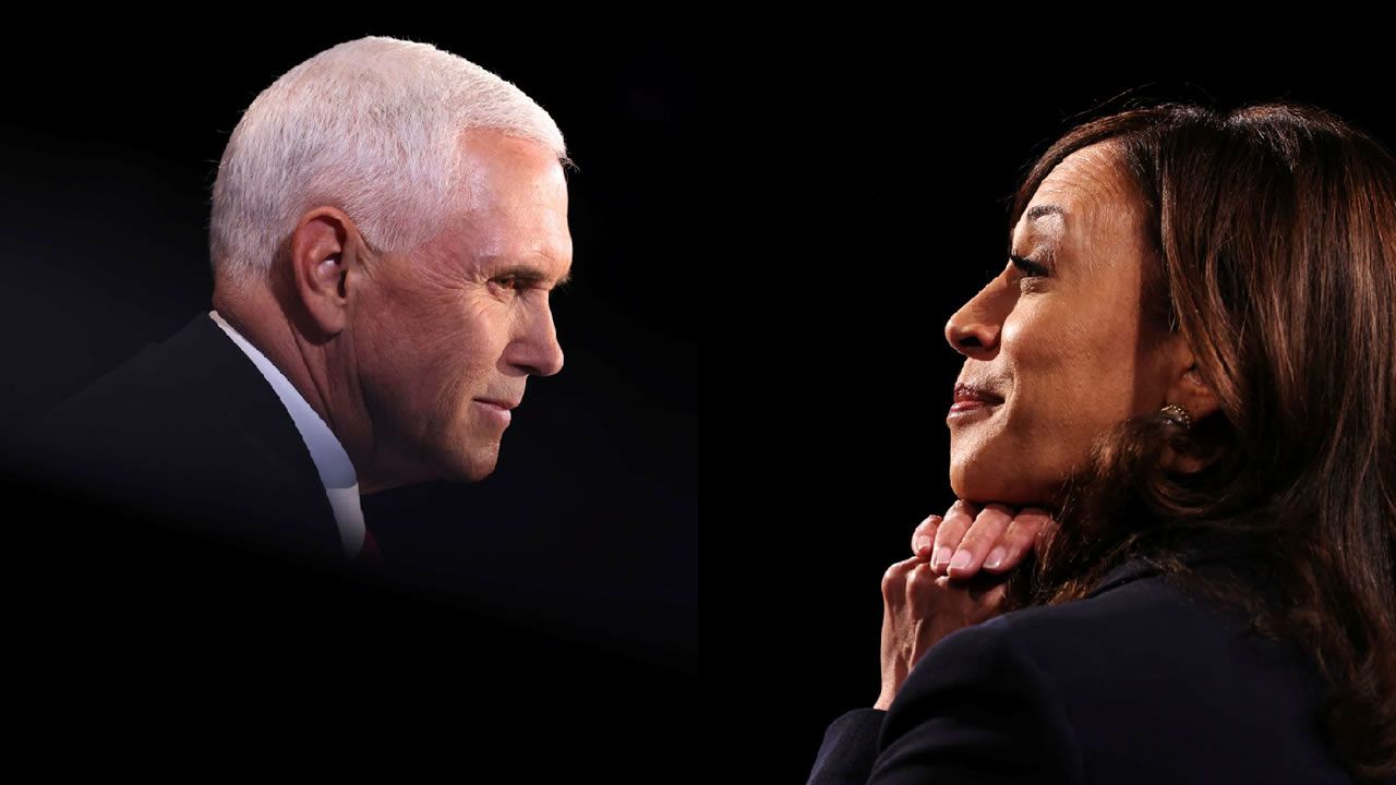 ANÁLISIS: ¿Puso el vicepresidente Mike Pence contra las cuerdas a Kamala Harris en el debate?