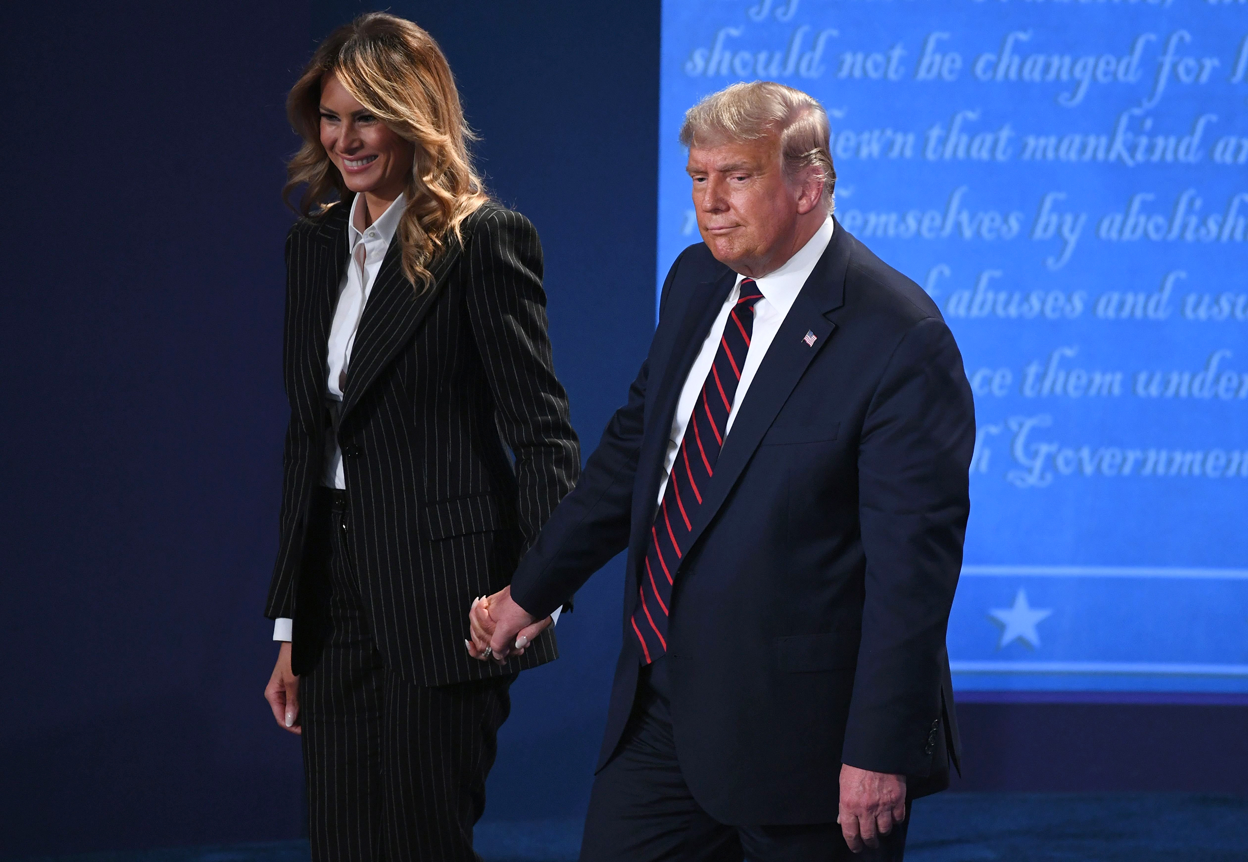 Presidente Trump y su esposa dan positivo por coronavirus