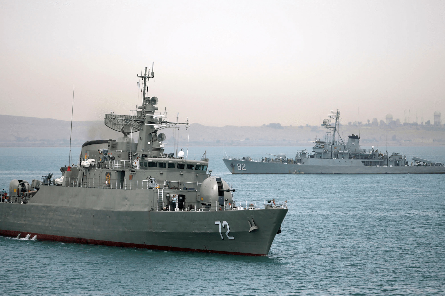 Estos son los barcos de guerra iraníes que se desplegarán en el Caribe