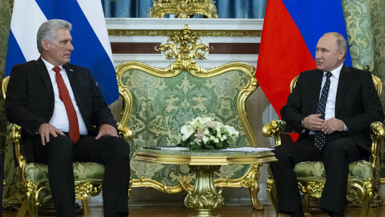 Putin suspende casi toda la cooperación rusa con Cuba