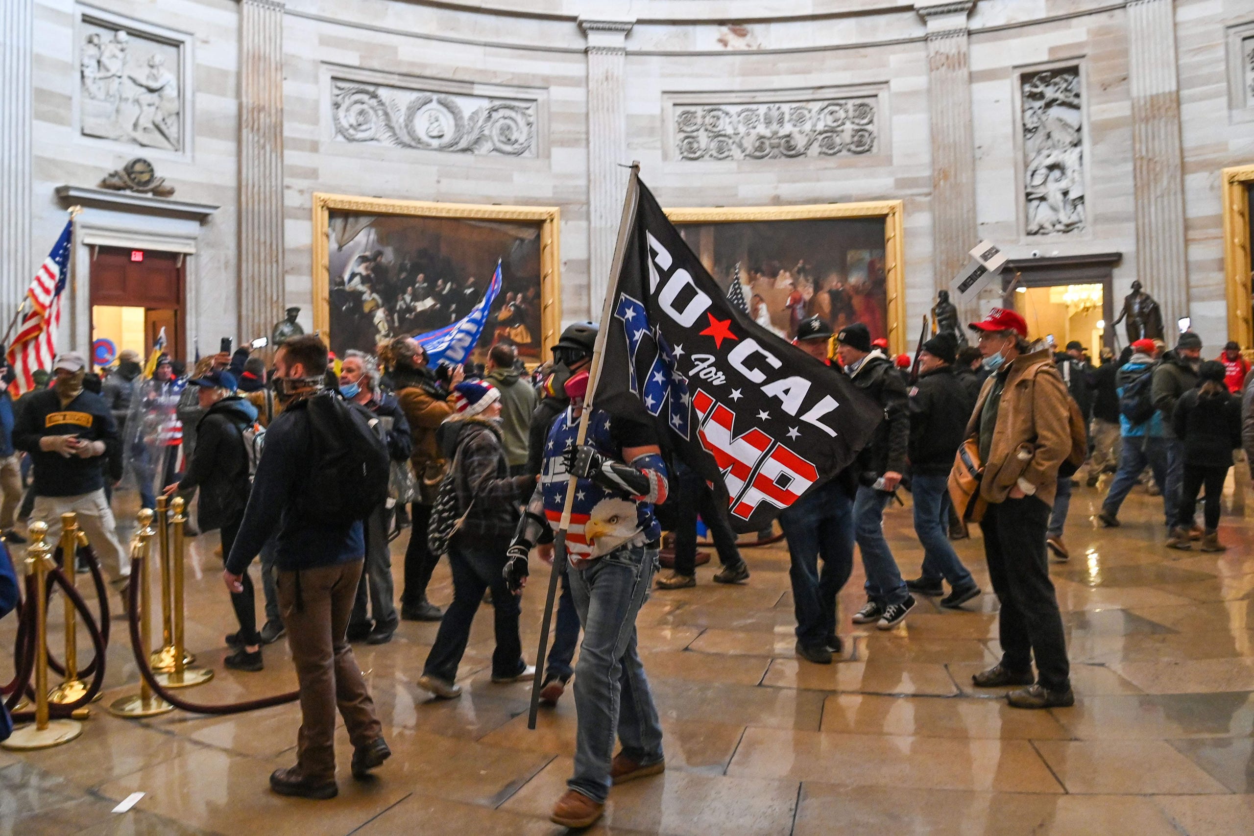 Así son las reacciones a la toma del Capitolio en Washington (FOTOS)