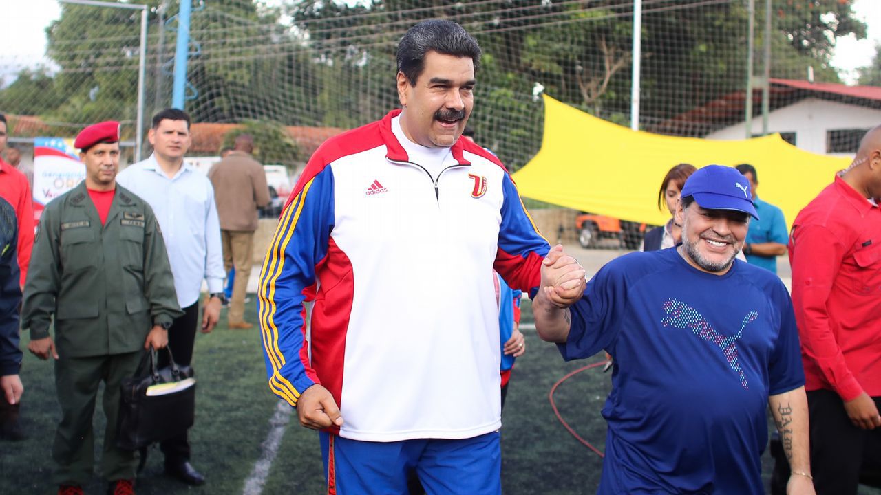 ¿Fue Maradona otro testaferro de Maduro y Chávez?