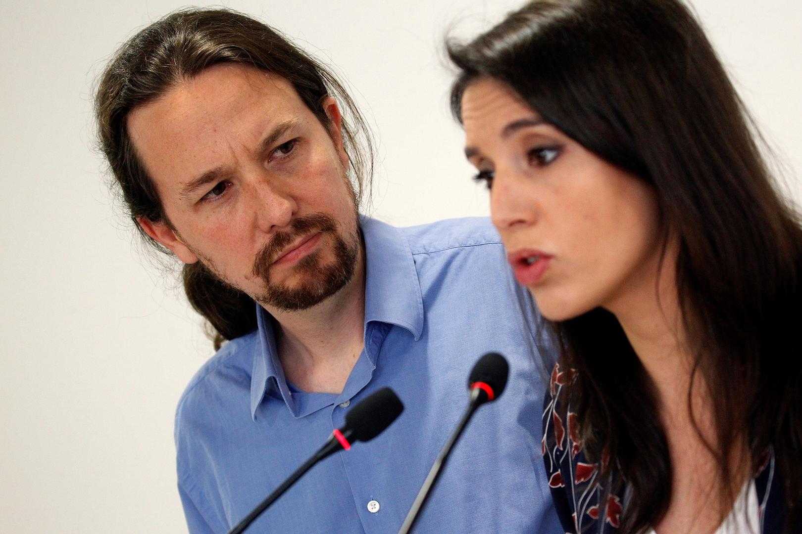Las feministas españolas no quieren a la mujer de Pablo Iglesias como ministra de Igualdad