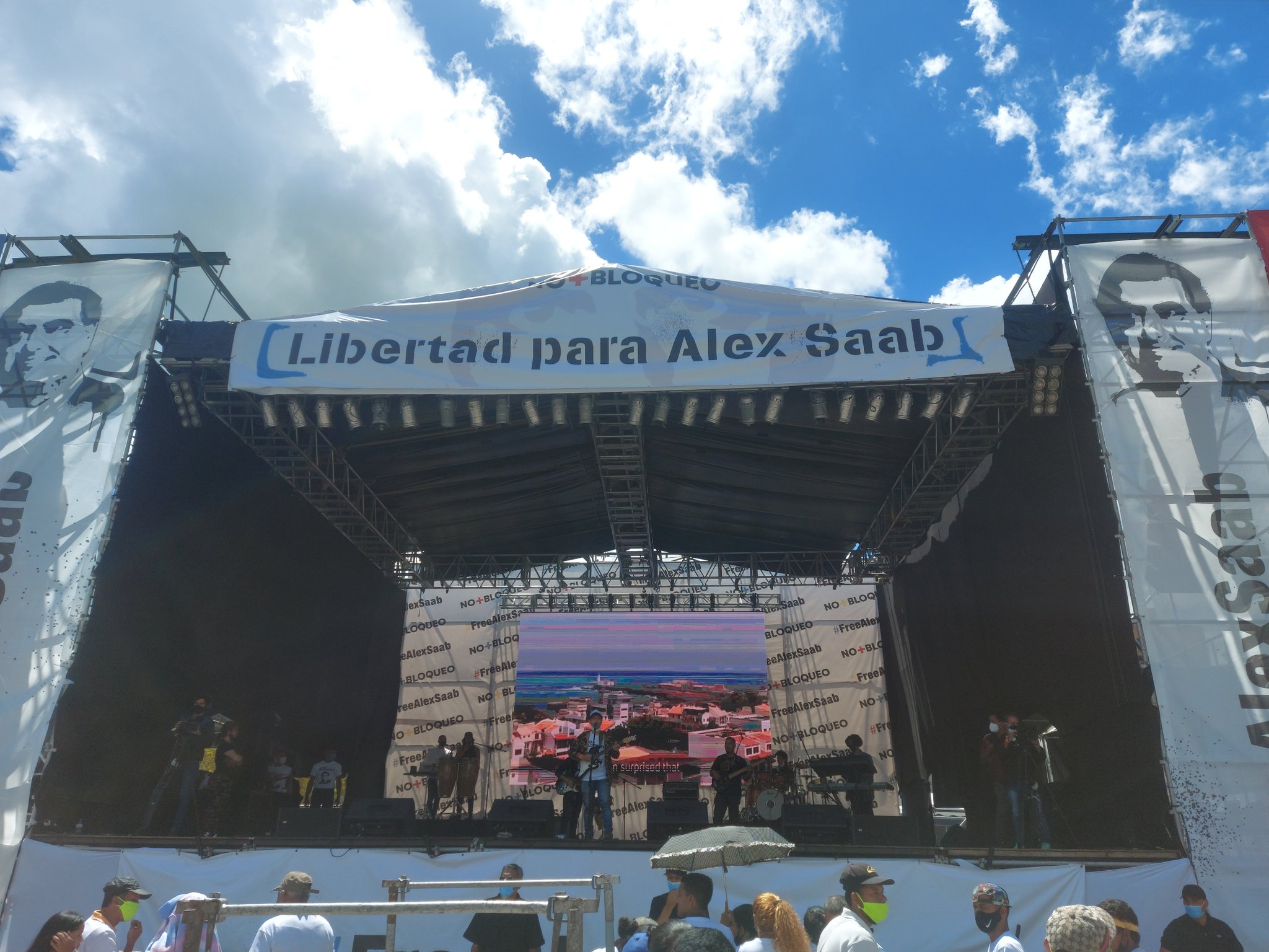 Quién está detrás del pandémico concierto por Álex Saab en Caracas