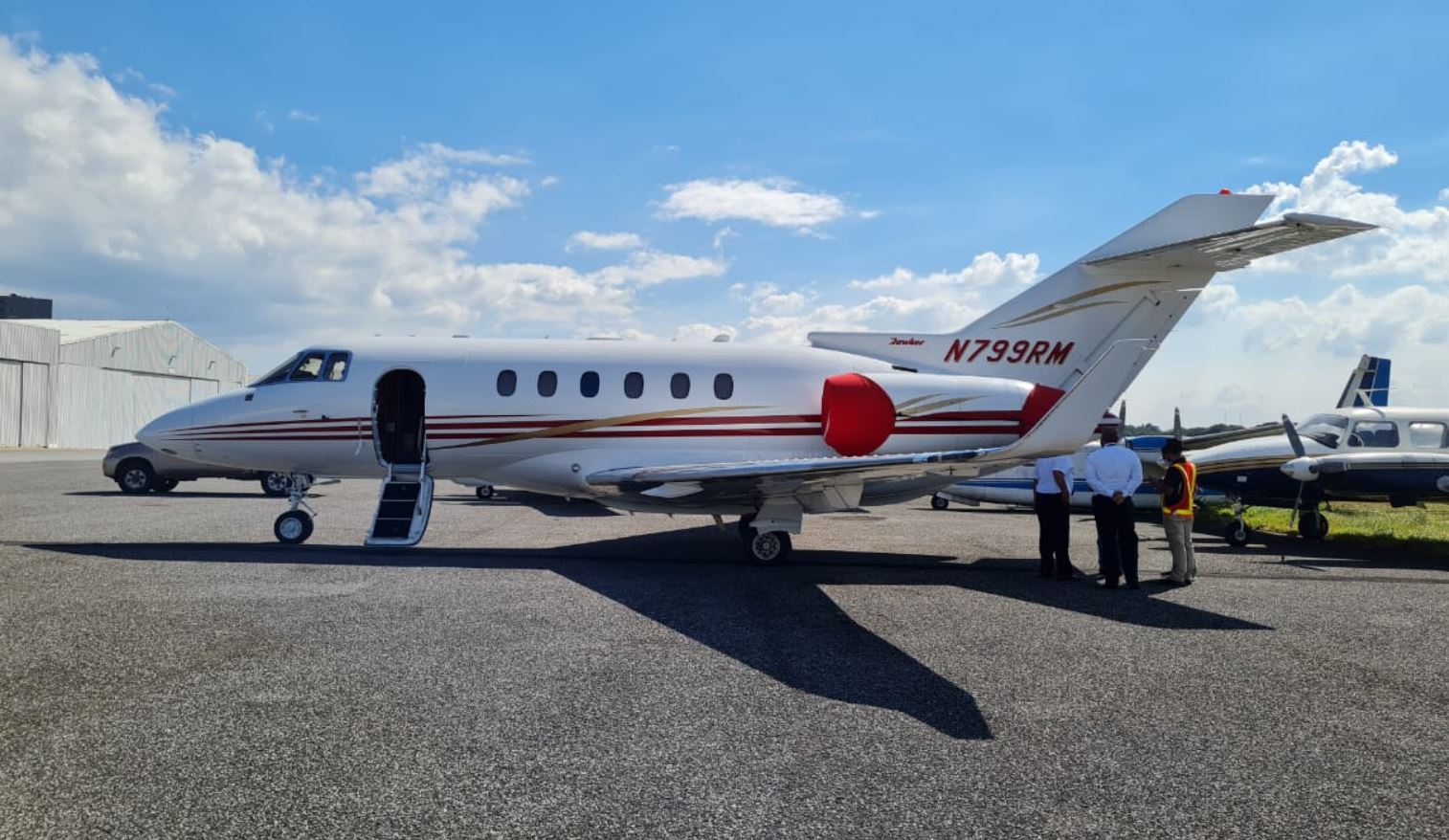 Decomisaron el avión privado del expresidente panameño Ricardo Martinelli
