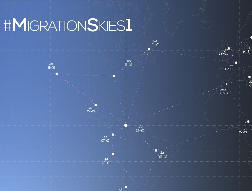 El proyecto «Migration Skies» une a la migración venezolana en una exposición virtual