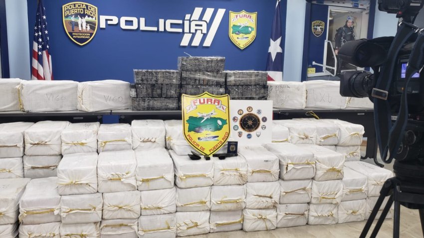 Capturan millonario alijo de cocaína venezolana en Puerto Rico