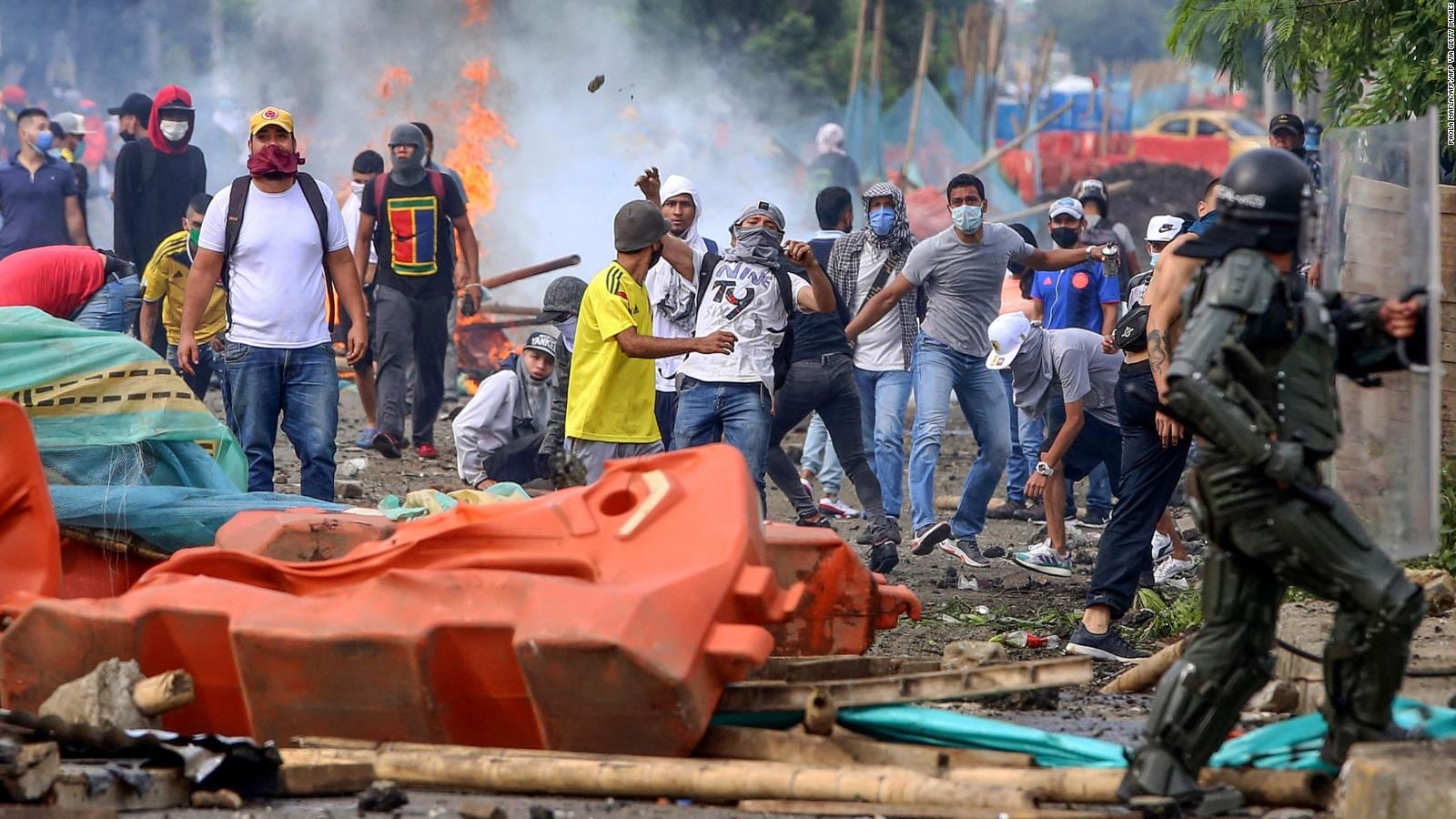 Protestas violentas colombianas ponen al sistema de salud en Cali al borde del colapso