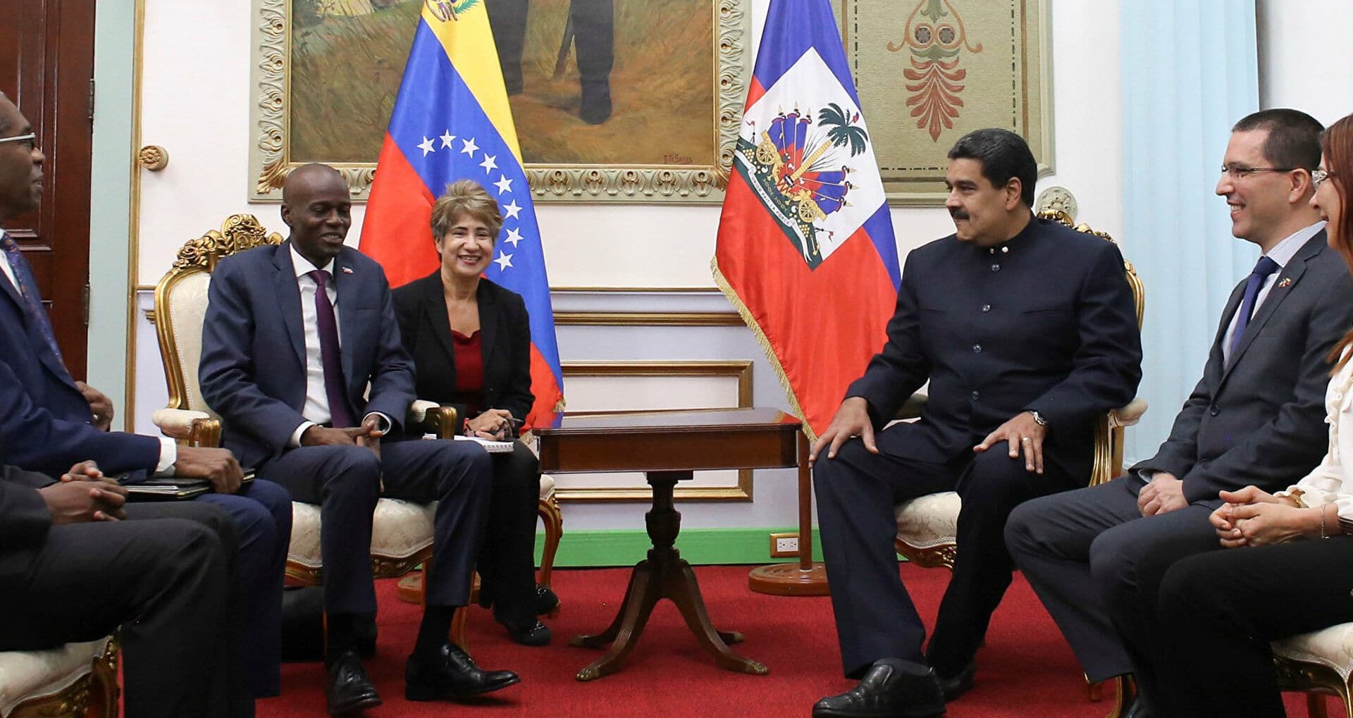 Maduro también contribuyó con la caída del asesinado presidente de Haití