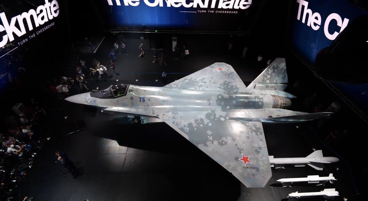 El nuevo avión ruso que quiere competir en el mundo con el F-35 de EEUU