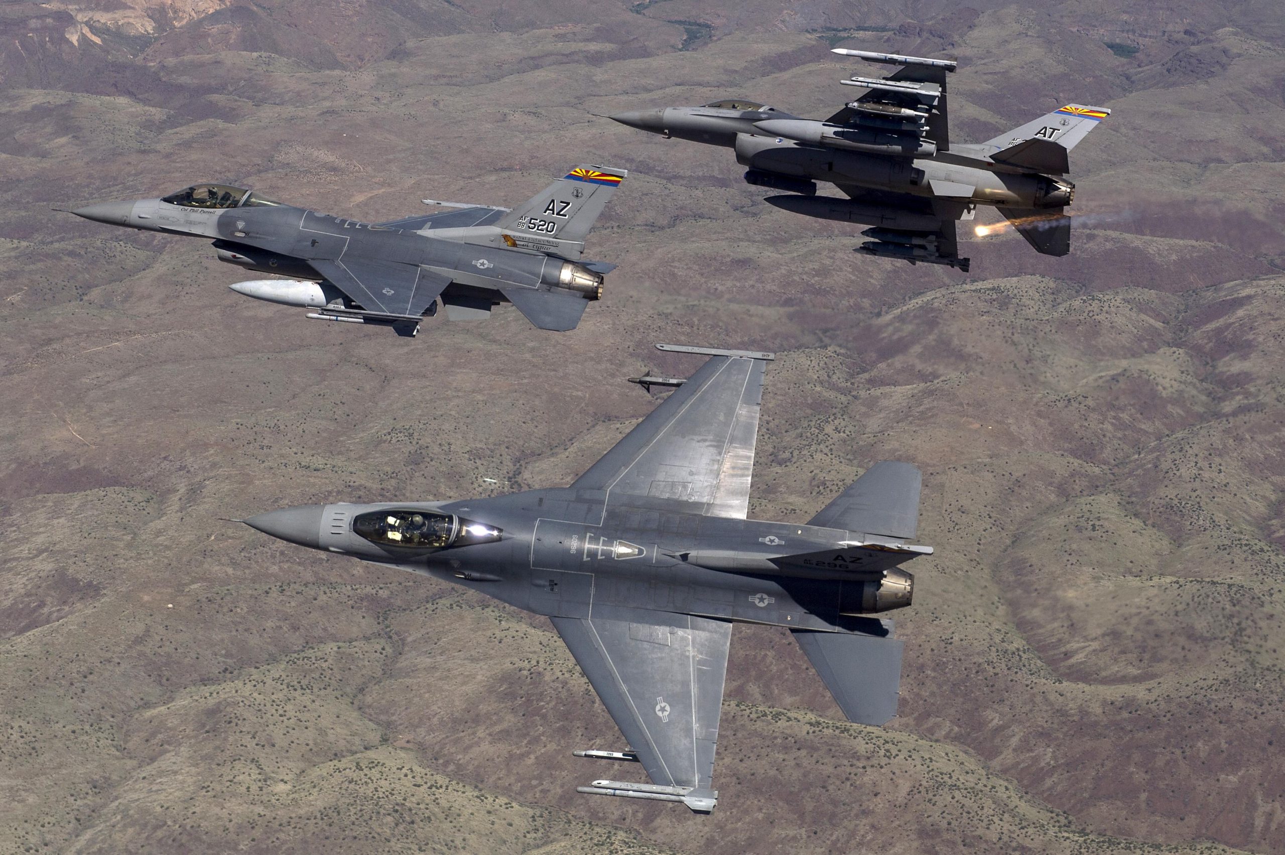 Colombia pone a prueba a los F-16 de EEUU en el ejercicio militar Relámpago VI