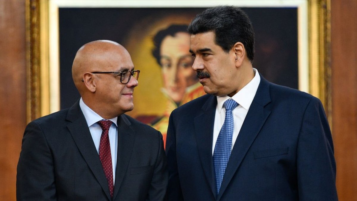 Jorge Rodríguez insiste que el acuerdo llegará cuando EEUU elimine todas las sanciones contra el régimen de Maduro
