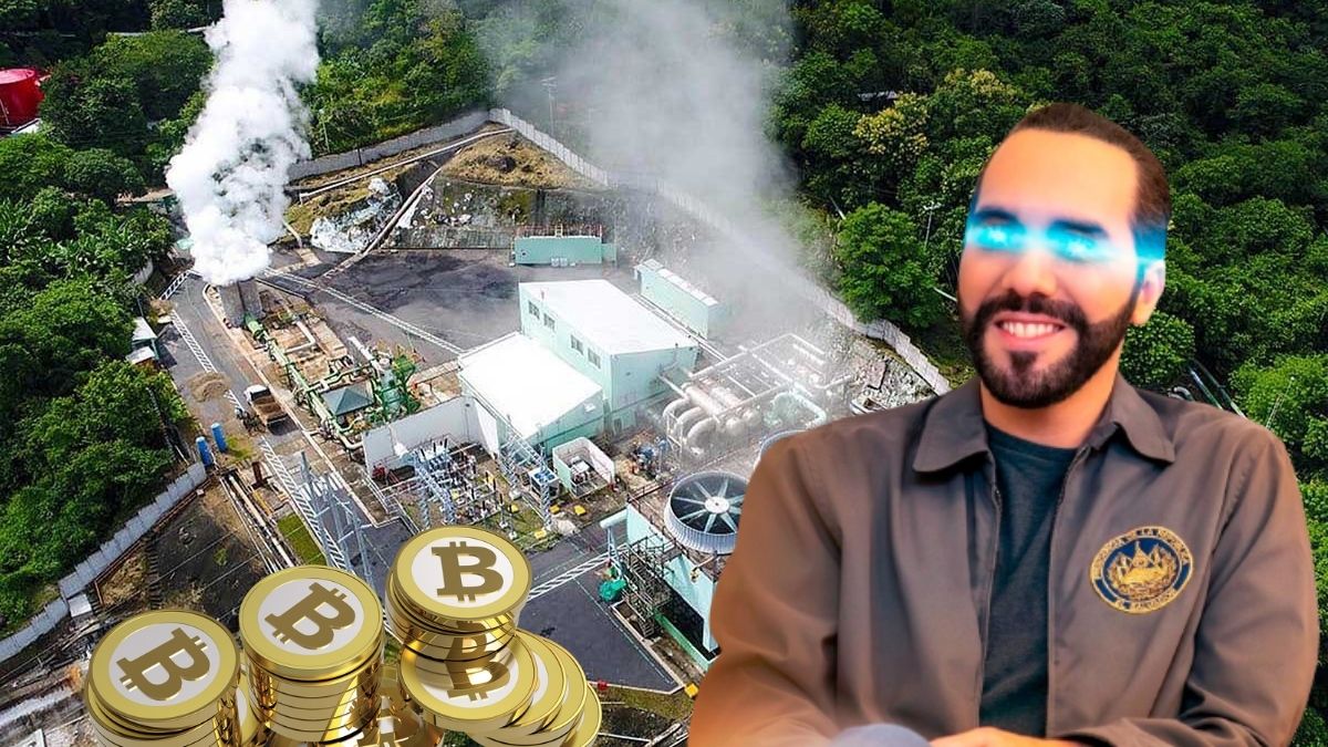 Bukele hace pruebas para minar bitcoin con energía volcánica en El Salvador