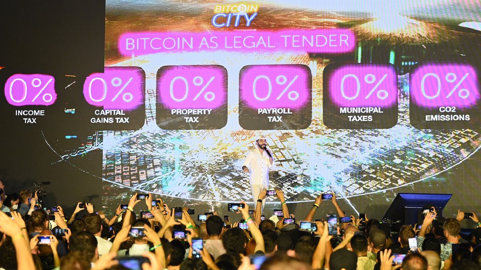 Bukele anunció la construcción de una ciudad para minar bitcoin en El Salvador