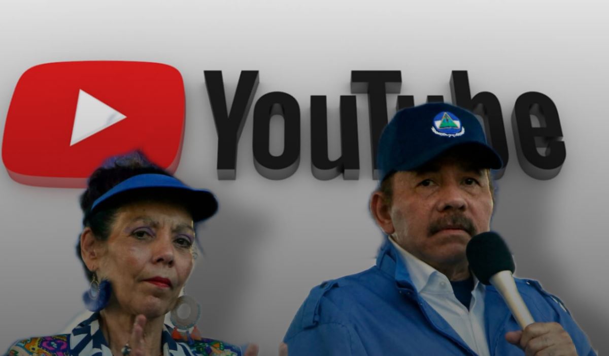 YouTube también golpea el aparato propagandístico de la dictadura nicaragüense