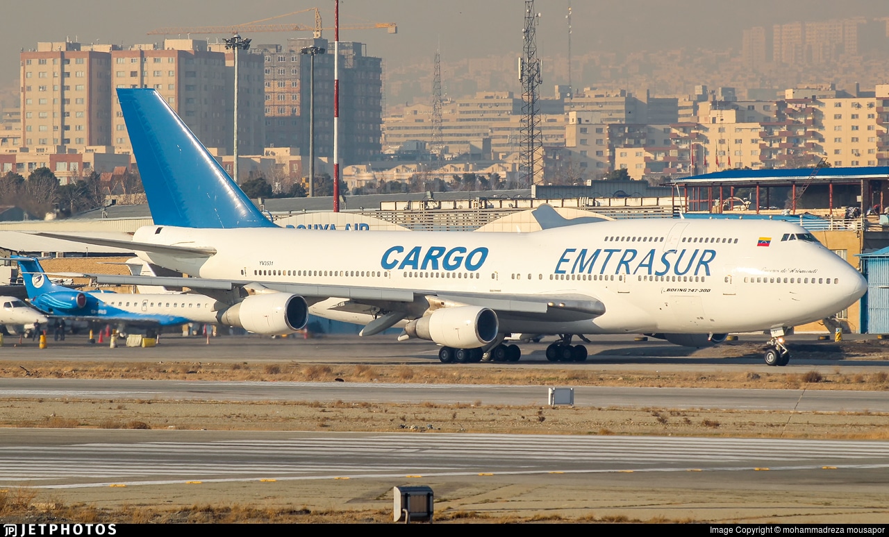 EEUU insistirá en la confiscación del avión iraní de Emtrasur retenido en Argentina