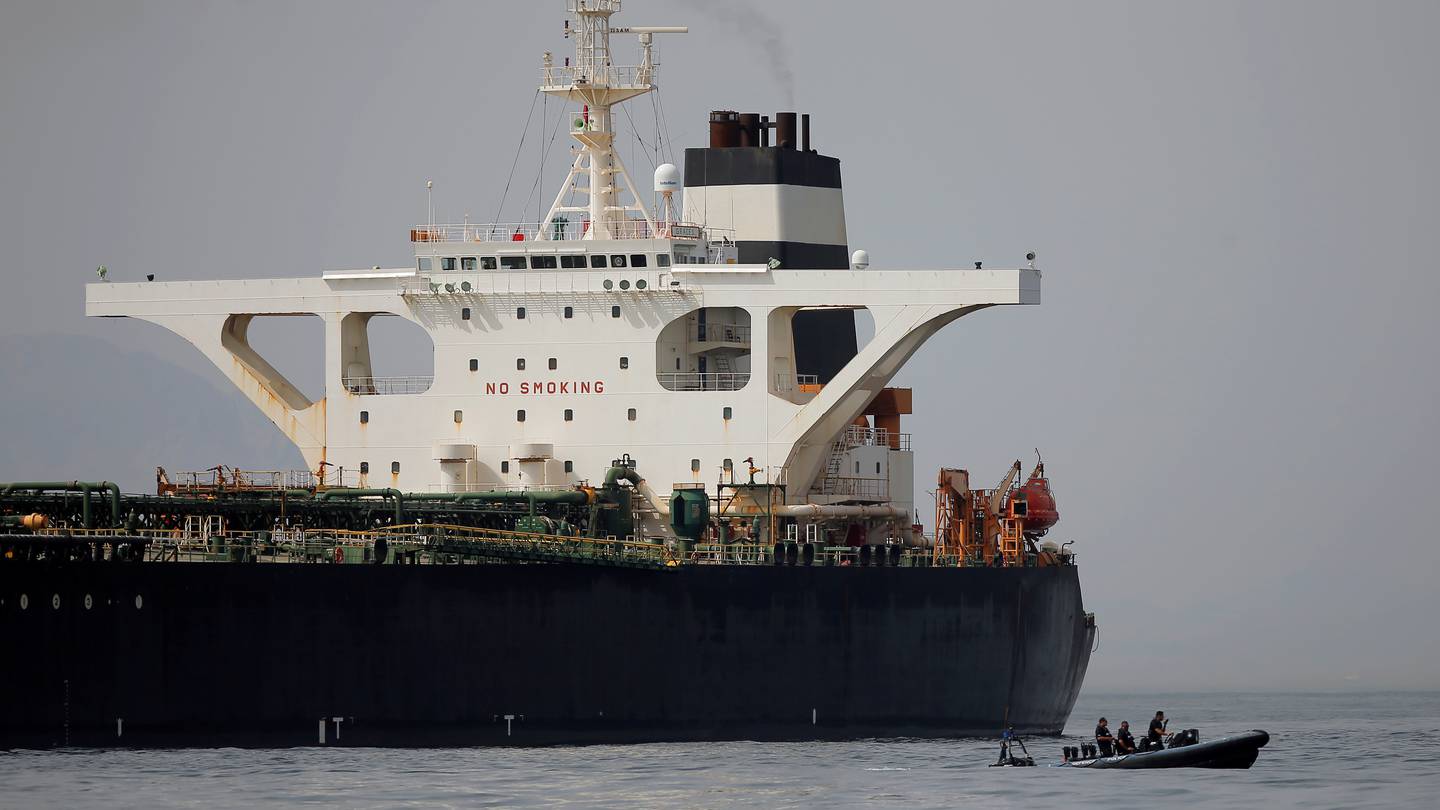 EEUU incauta otro cargamento iraní de petróleo en alta mar