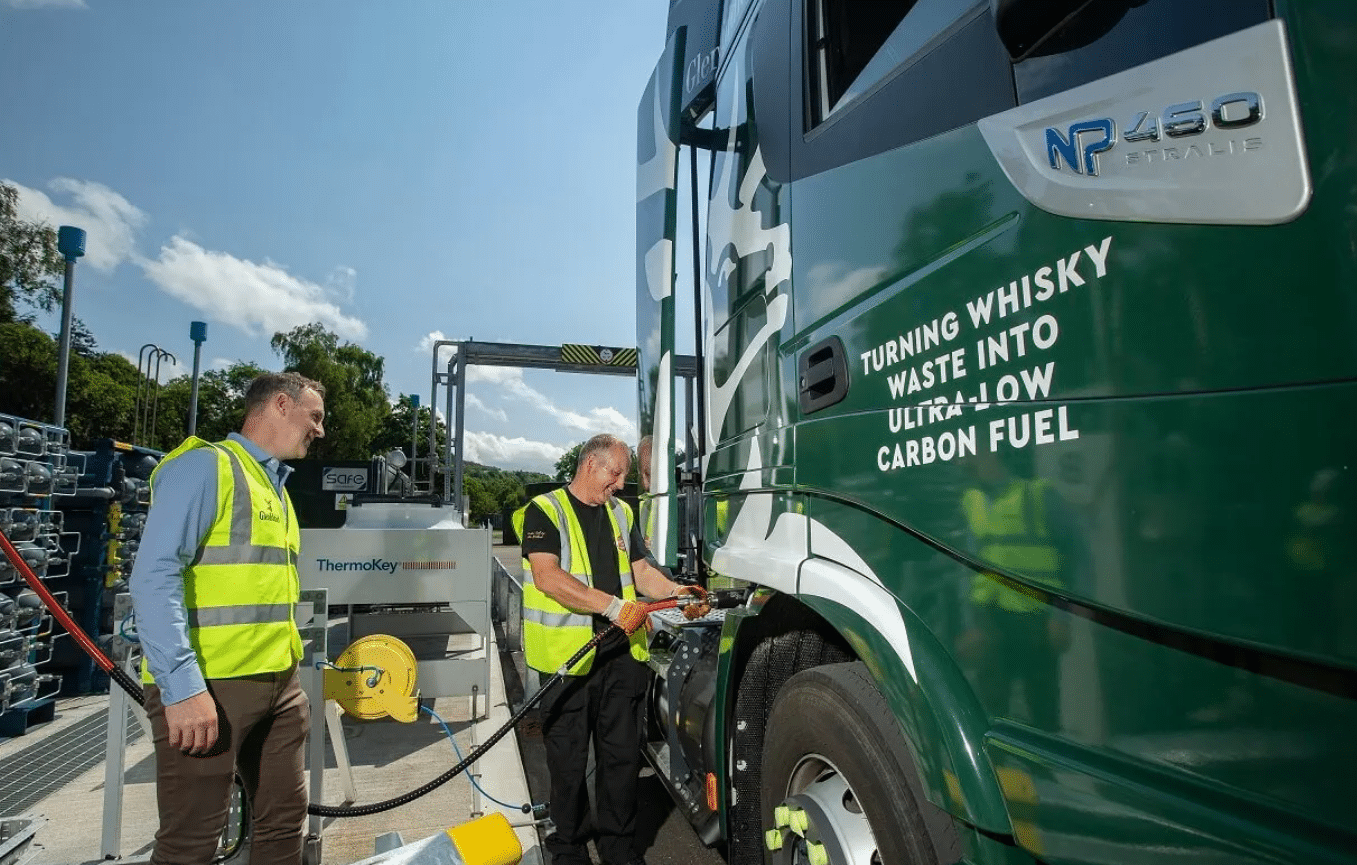 Convierten residuos del whisky en combustible para automóviles