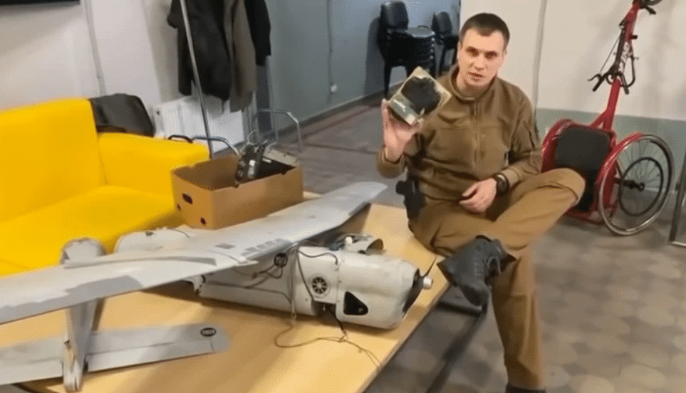 VIDEO + FOTOS: Lo que encontraron militares ucranianos dentro de un dron ruso