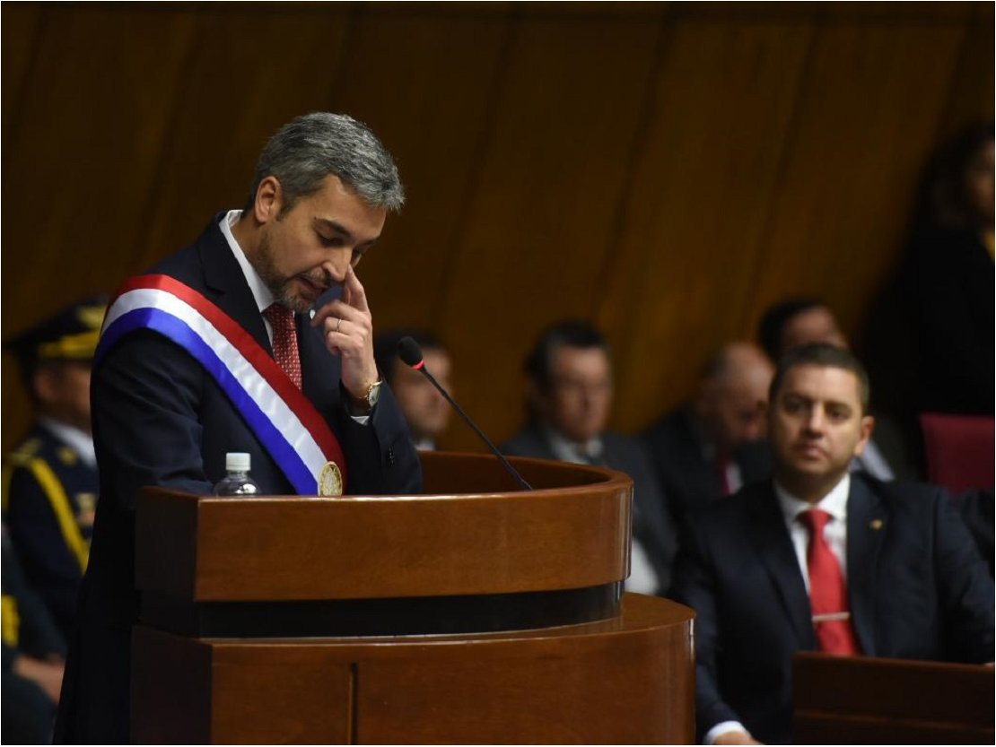 Presidente Abdo Benítez dice que Paraguay no hará negocios con la dictadura de Maduro