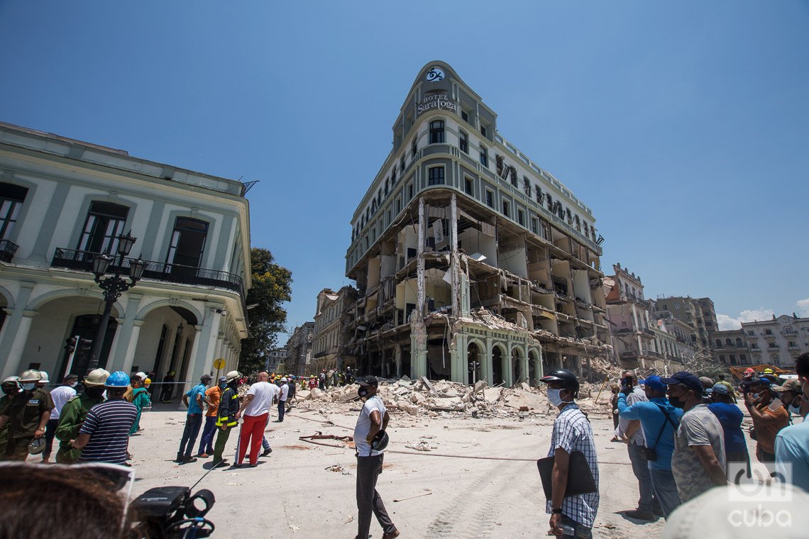 VIDEO: Una fuga de gas causó el desastre del Hotel Saratoga en La Habana