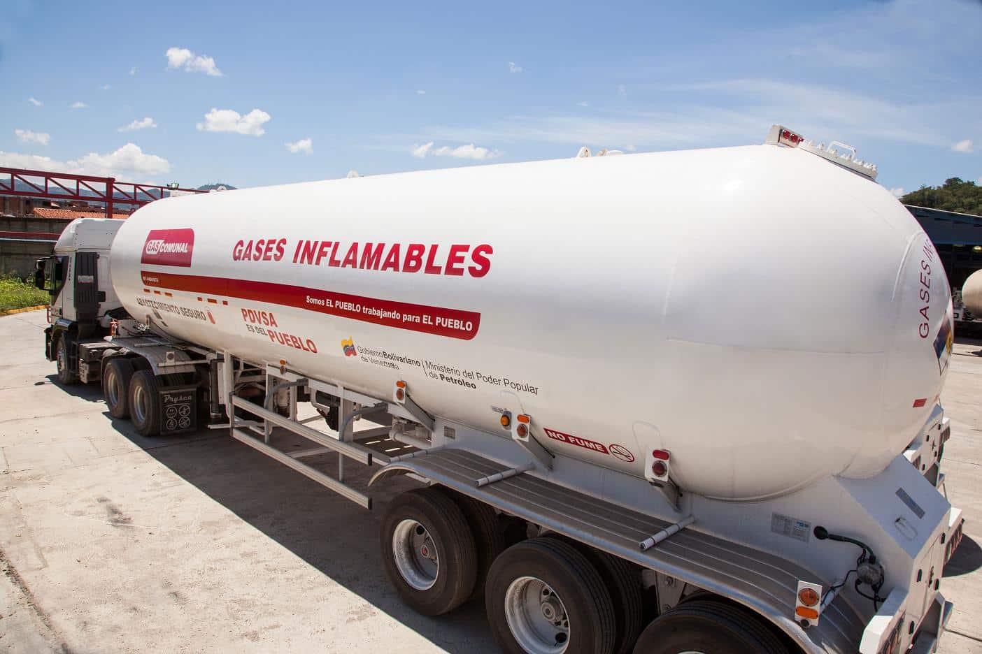 EEUU extiende autorización de exportaciones de gas licuado a Venezuela