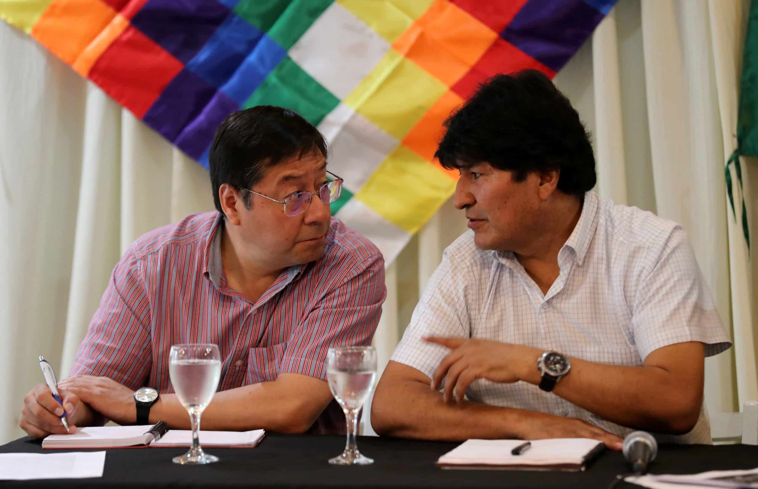 Evo Morales va de frente contra el presidente Arce y acusa de corrupto a su hijo