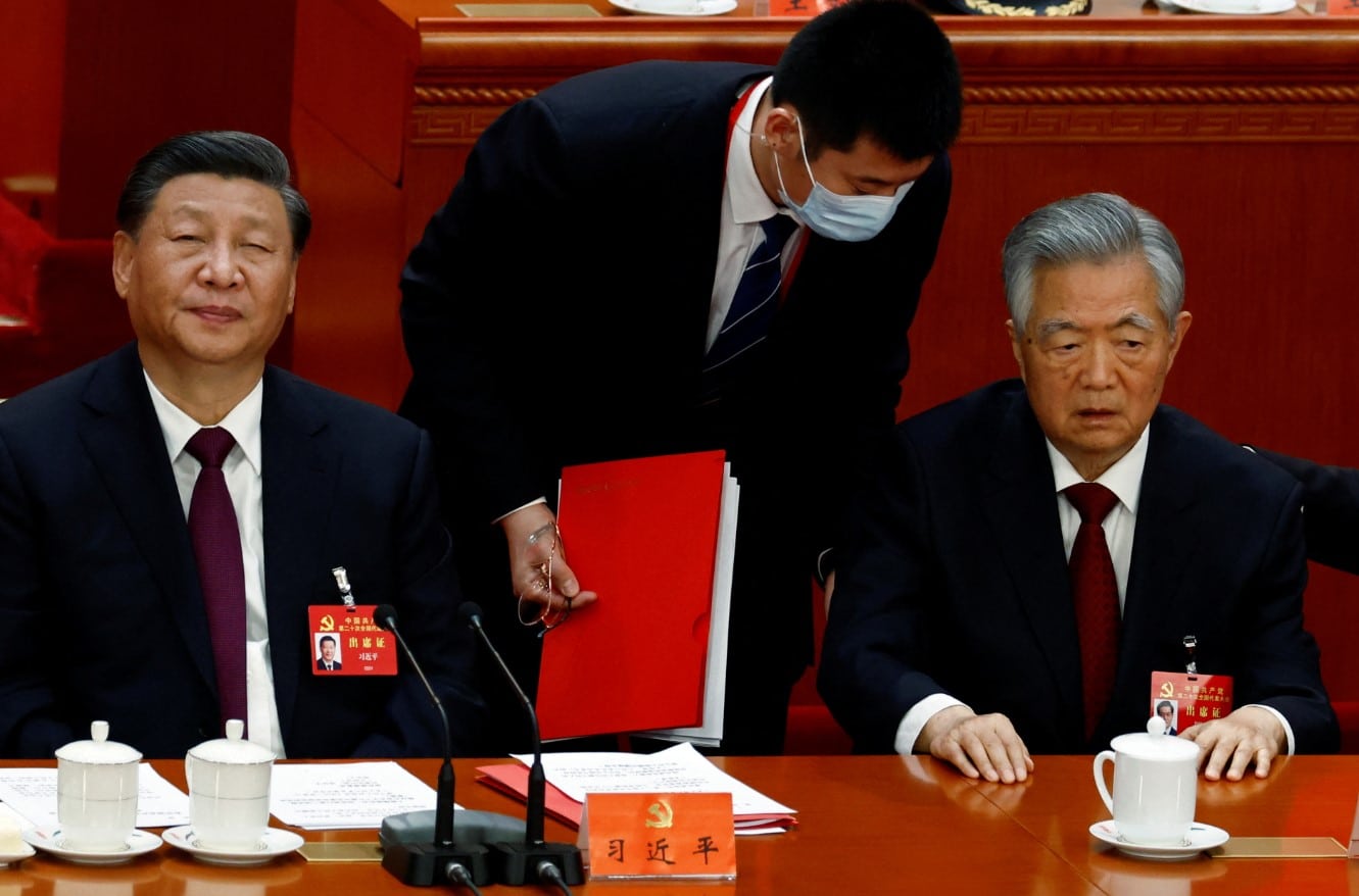 Empresas chinas se desploman después de la última toma de poder de Xi Jinping