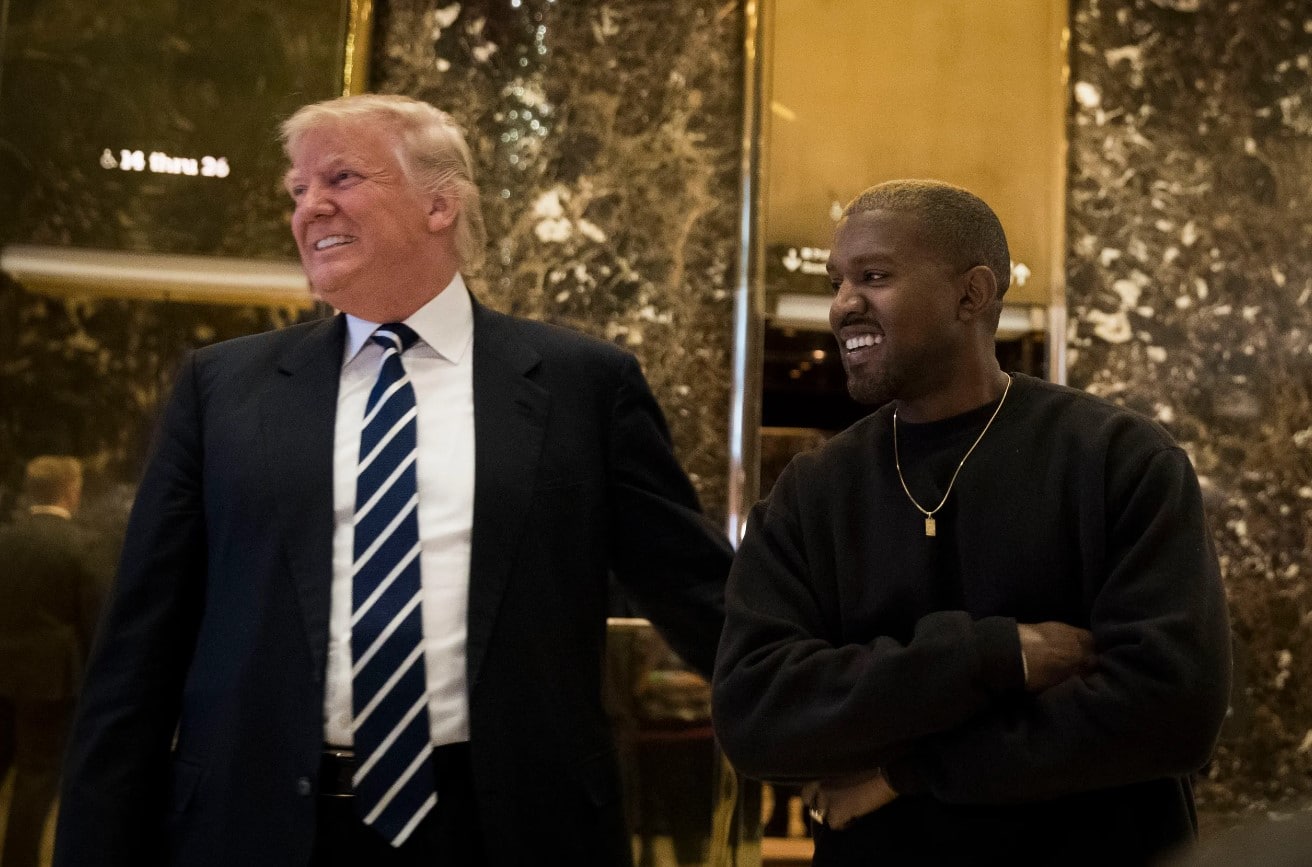 El último escándalo de Kanye West y Donald Trump