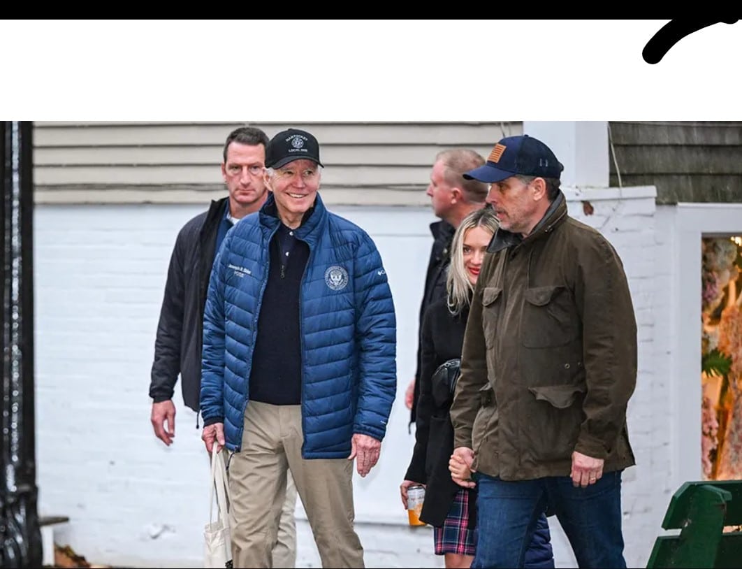 Joe Biden y su hijo hacen compras de Black Friday mientras republicanos investigan sus negocios ocultos
