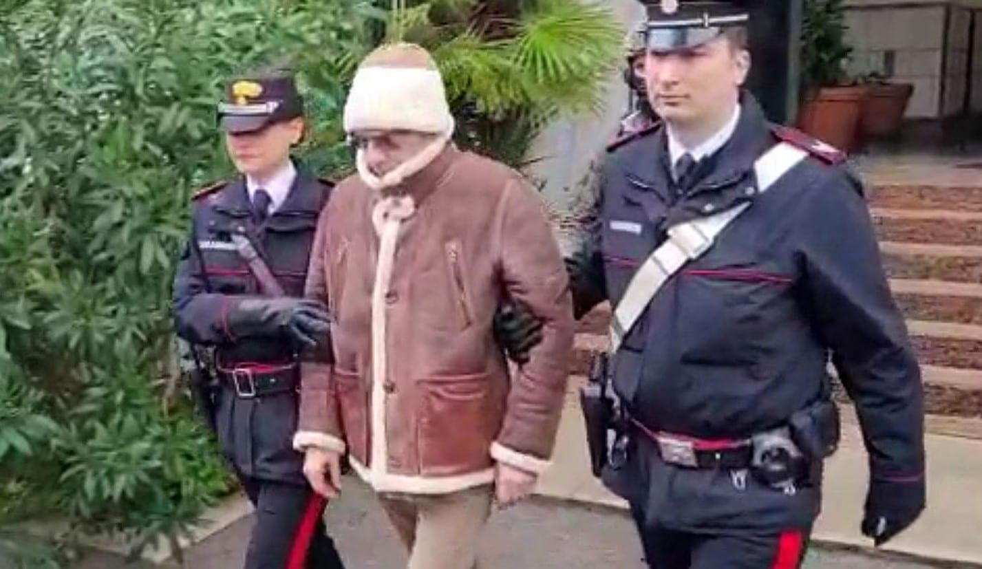 Después de 30 años huyendo, cae el más grande capo de la mafia italiana