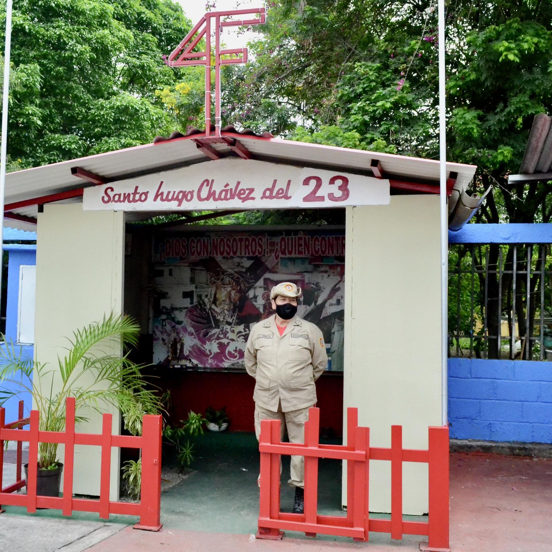 La capilla de «Santo Hugo Chávez del 23» se queda sin devotos